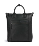 The Chesterfield Brand Cow Wax Pull Up Luisa Mochila tipo bolsa black