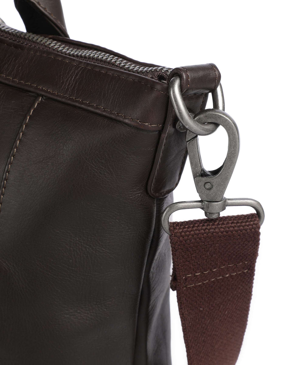 The Chesterfield Brand Wax Pull Up Cow Luisa Backpack bag brown
