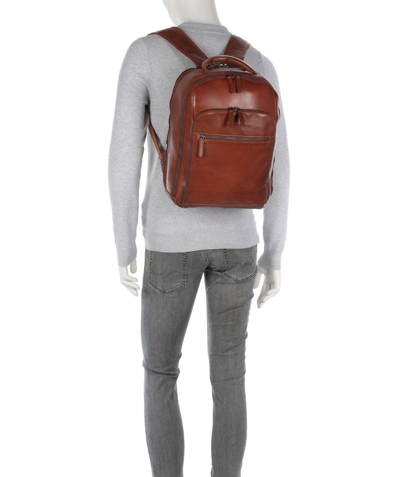 The Chesterfield Brand Novum Maggiore Backpack cognac
