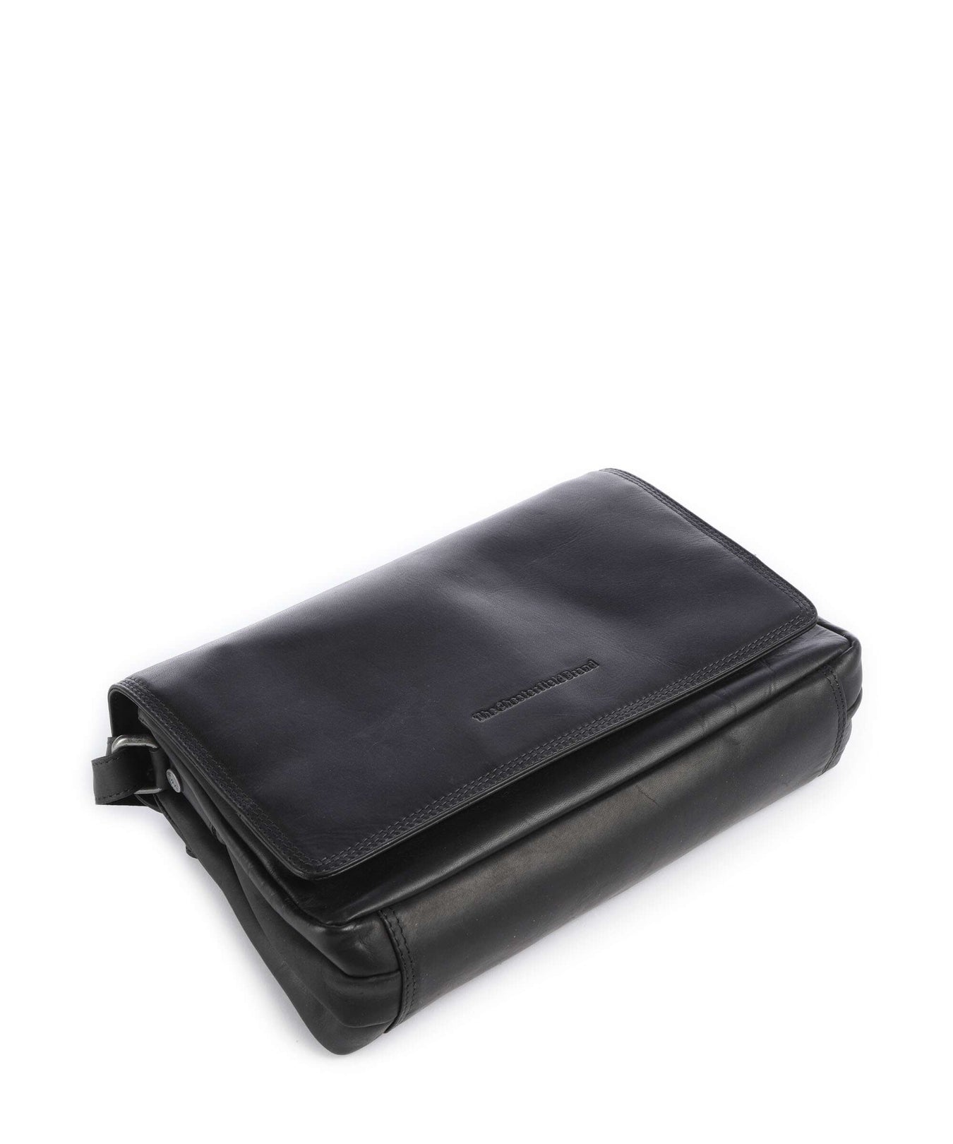 The Chesterfield Brand Wax Pull Up Cow Laverton Crossbody bag black