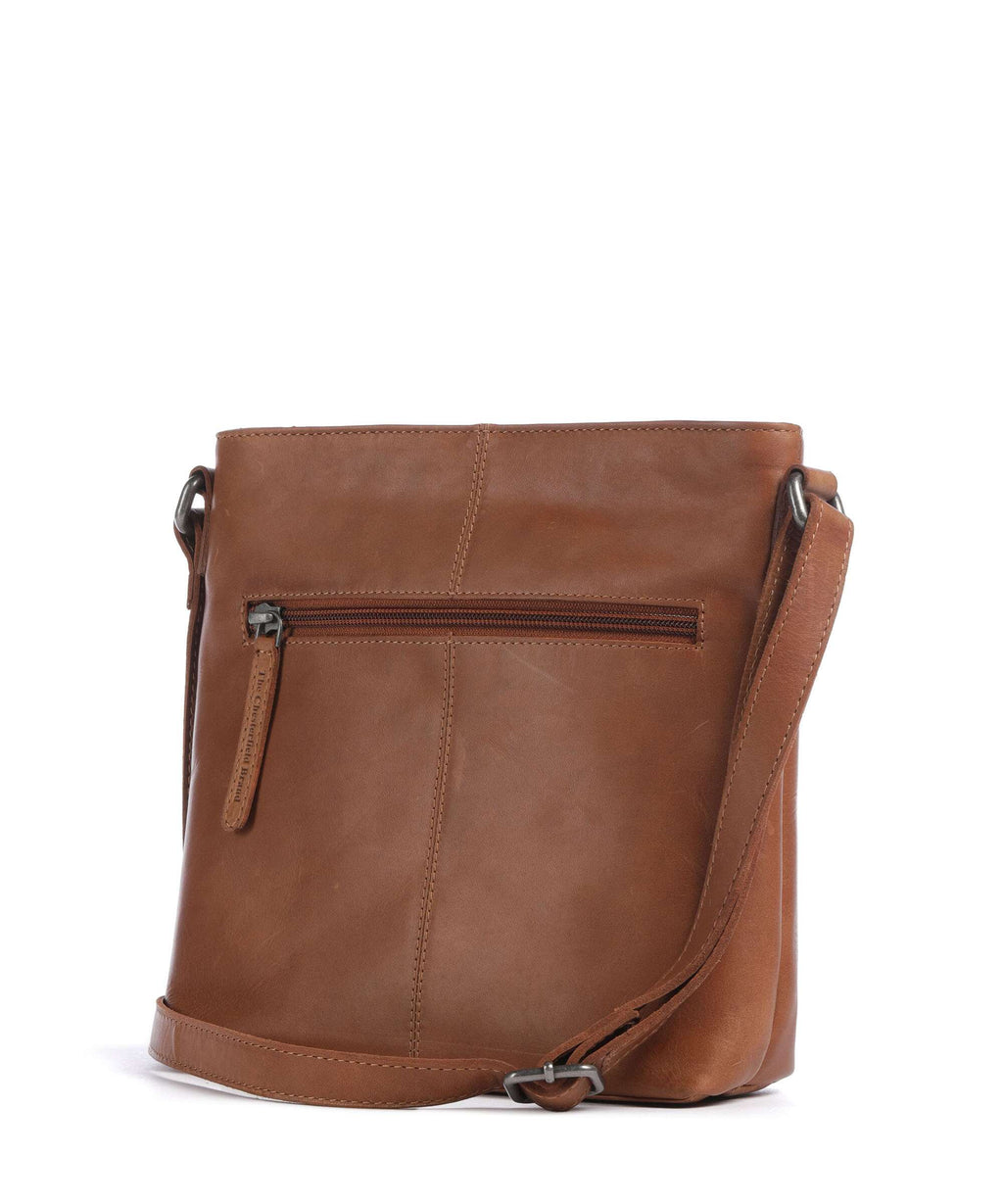 The Chesterfield Brand Wax Pull Up Cow Navene Crossbody bag cognac
