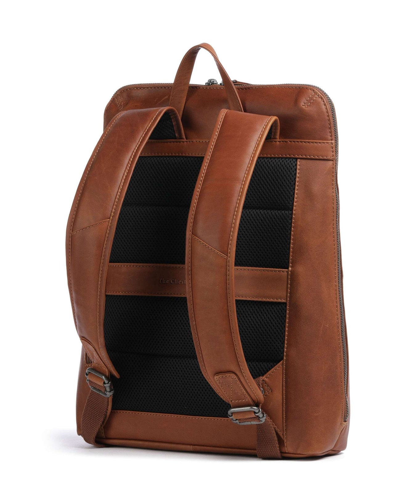 The Chesterfield Brand Wax Pull Up Cow Filmore Backpack cognac