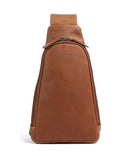 The Chesterfield Brand Wax Pull Up Cow Bowey Bolsa tipo sling cognac
