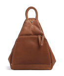 The Chesterfield Brand Wax Pull Up Cow Howard Mochila cognac