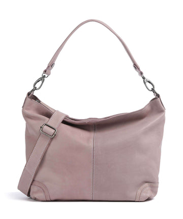 The Chesterfield Brand Washed Waxed Cow Bolivia Saco de balde lavender lila