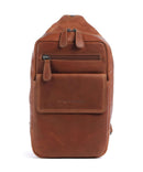 The Chesterfield Brand Wax Pull Up Cow Turelle Bolsa tipo sling cognac