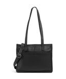 The Chesterfield Brand Wax Pull Up Cow Estella bolsa shopper black