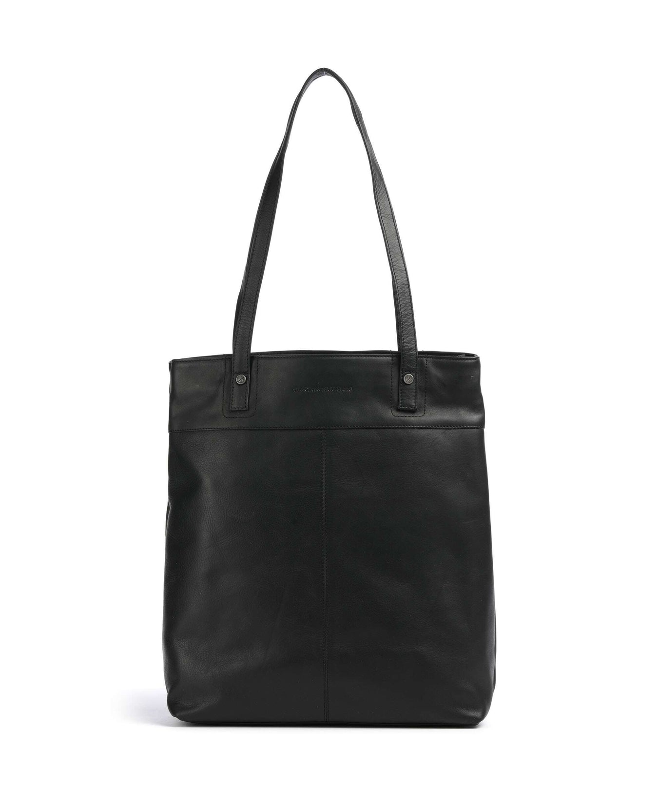 The Chesterfield Brand Wax Pull Up Cow Solvia Tote bag black