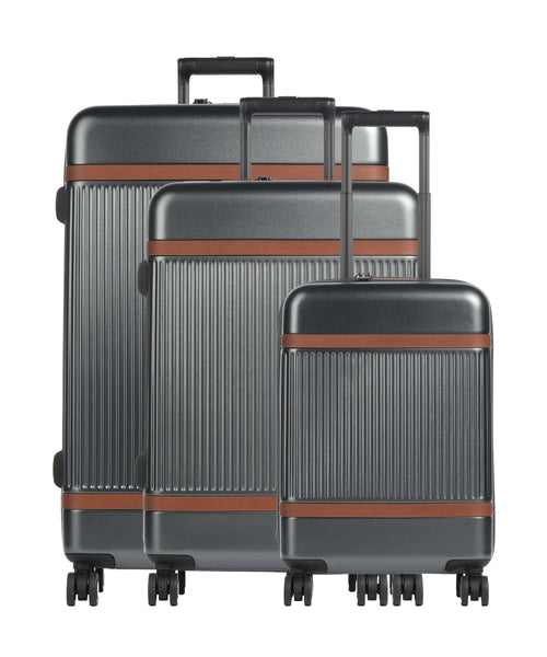 The Chesterfield Brand Zuna Suitcase set (4 wheels) urban graphite