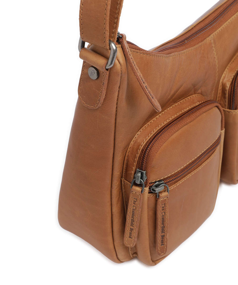 The Chesterfield Brand Wax Pull Up Cow Valenora Crossbody bag cognac