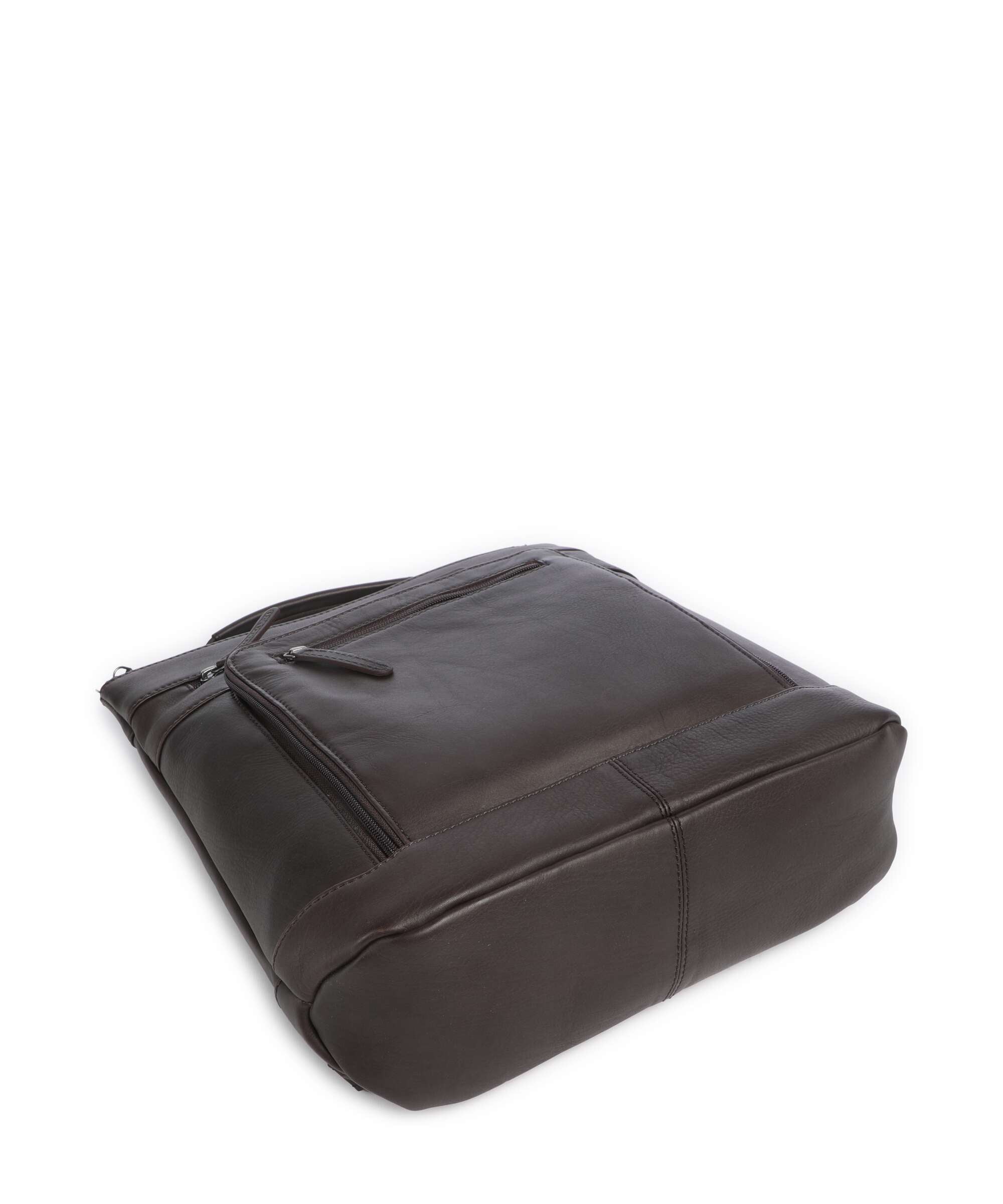 The Chesterfield Brand Wax Pull Up Cow Caldero Backpack brown