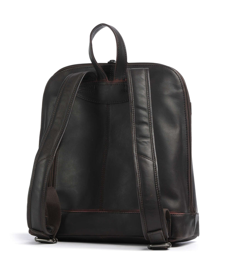 The Chesterfield Brand Wax Pull Up Cow Tigris Backpack brown