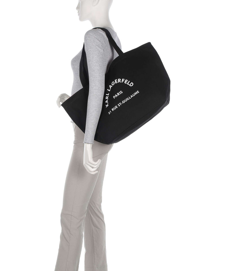 Karl Lagerfeld K/Rue St Guillaume Tote bag black