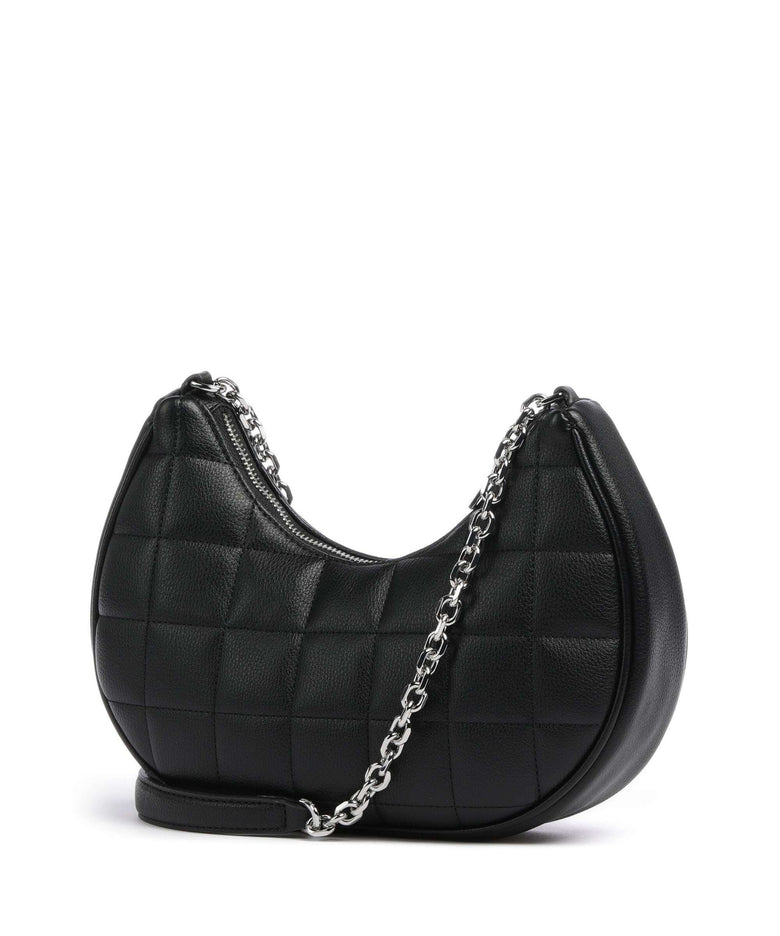 Calvin Klein CK Square Quilt Hobo bag ck black