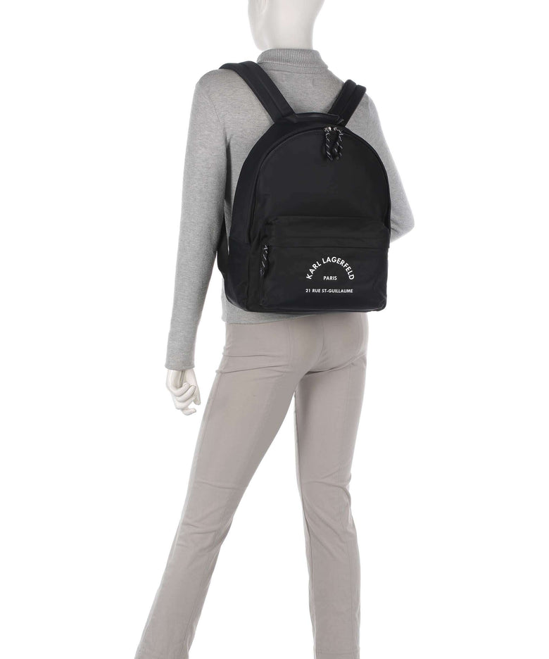 Karl Lagerfeld K/Rue St Guillaume Backpack black