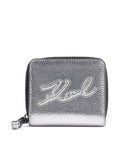 Karl Lagerfeld K/Skuare Medium Wallet silver