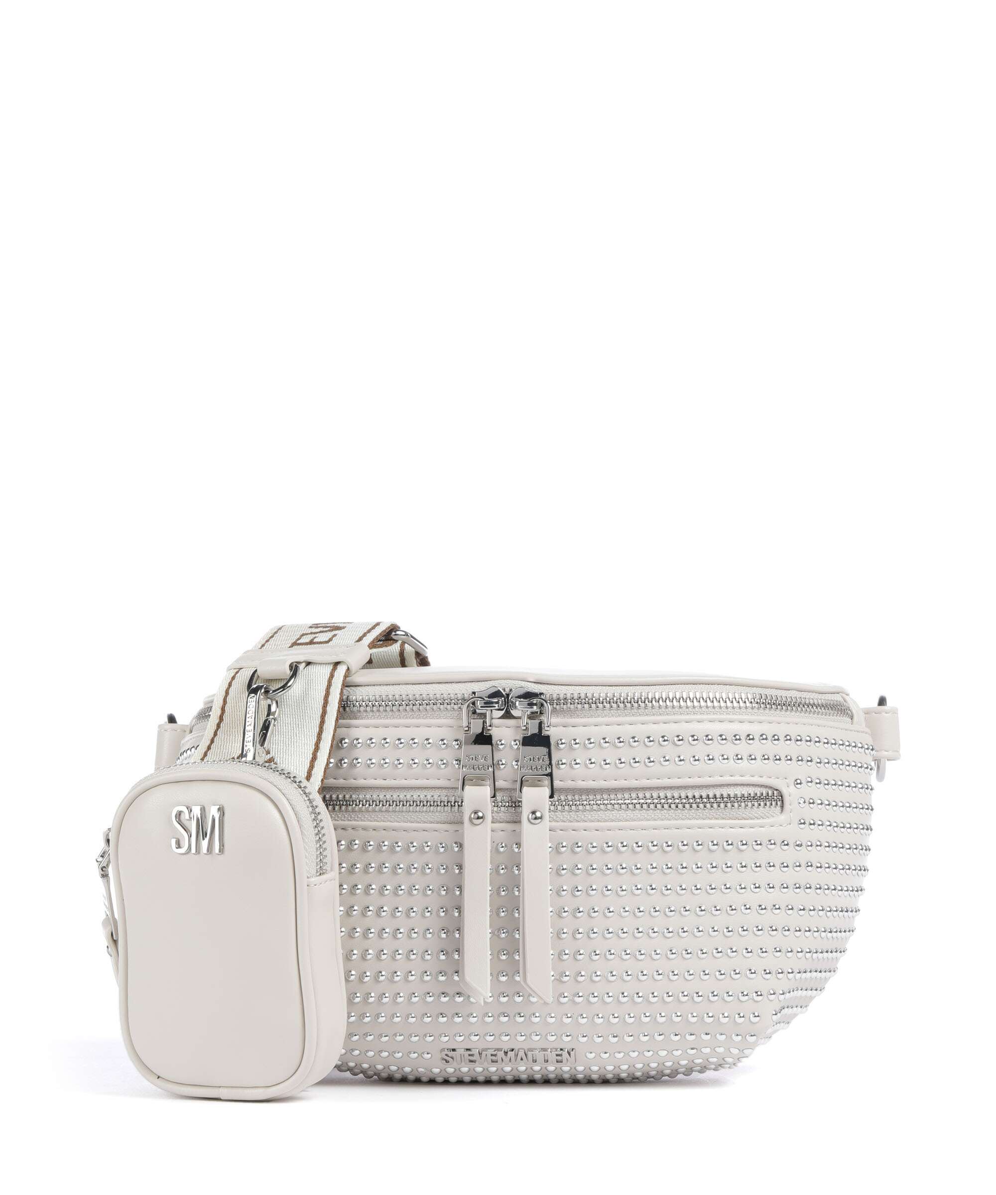 Steve Madden BCLARKES Crossbody bag bone/silver