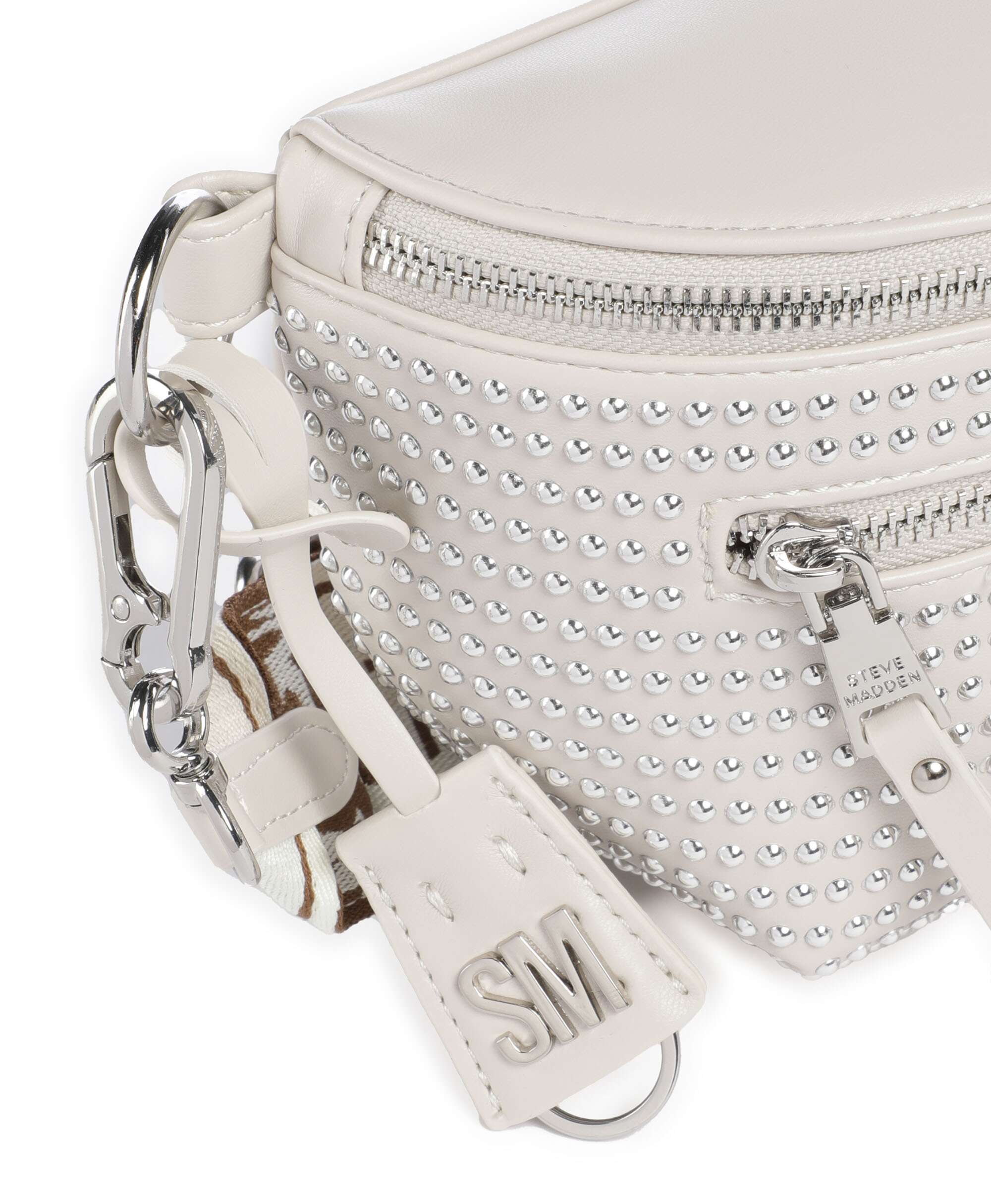 Steve Madden BCLARKES Crossbody bag bone/silver