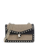 Steve Madden BCAVET Bolsa tiracolo black/natural