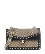Steve Madden BCAVET Bolsa tiracolo black/natural