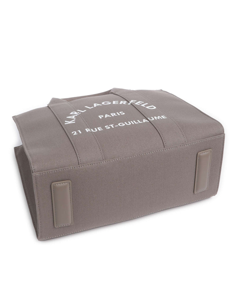 Karl Lagerfeld K/Rue St Guillaume Medium Handbag ash grey
