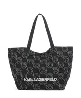 Karl Lagerfeld Ikon bolsa shopper black/white