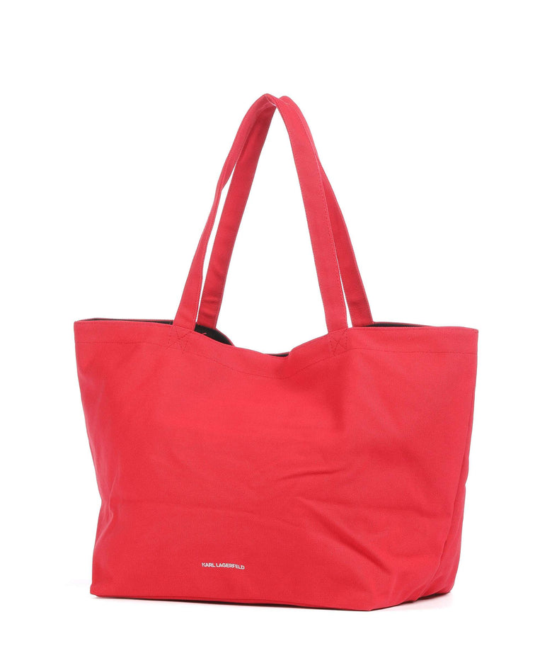 Karl Lagerfeld K/Rue St Guillaume Tote bag racing red
