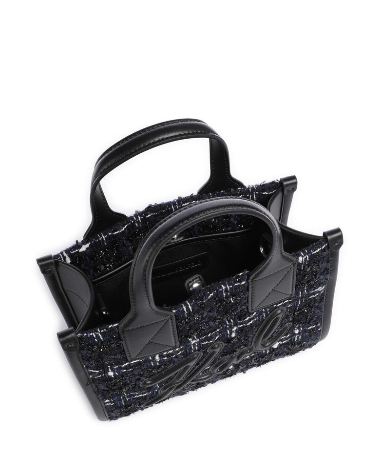 Karl Lagerfeld K/Skuare Small Handbag dark navy/boucle