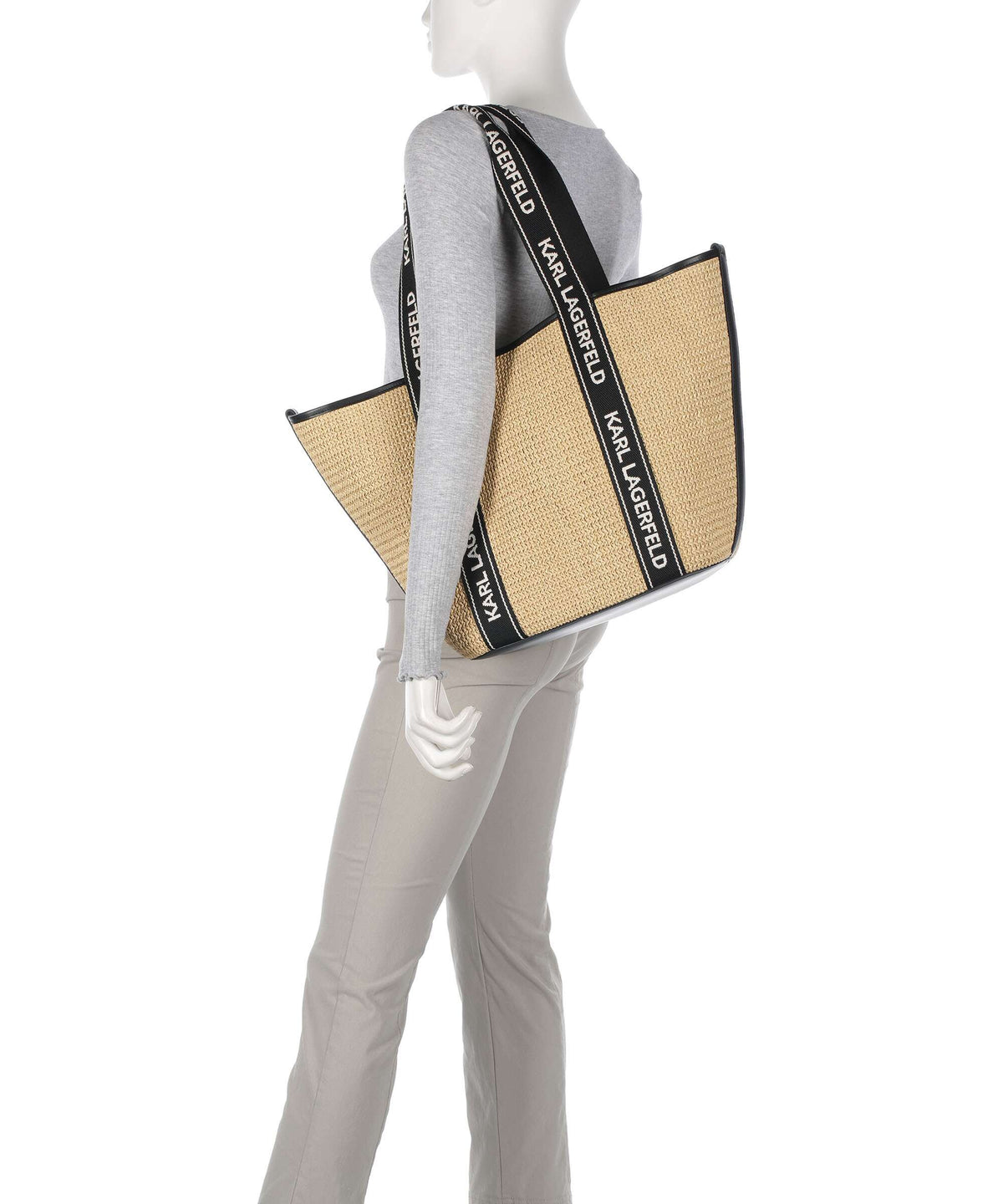 Karl Lagerfeld K/Essential Tote bag natural
