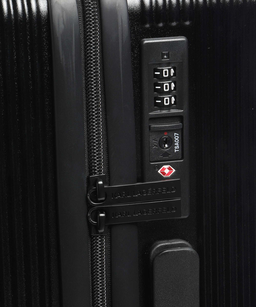 Karl Lagerfeld Ikon Spinner (4 wheels) black
