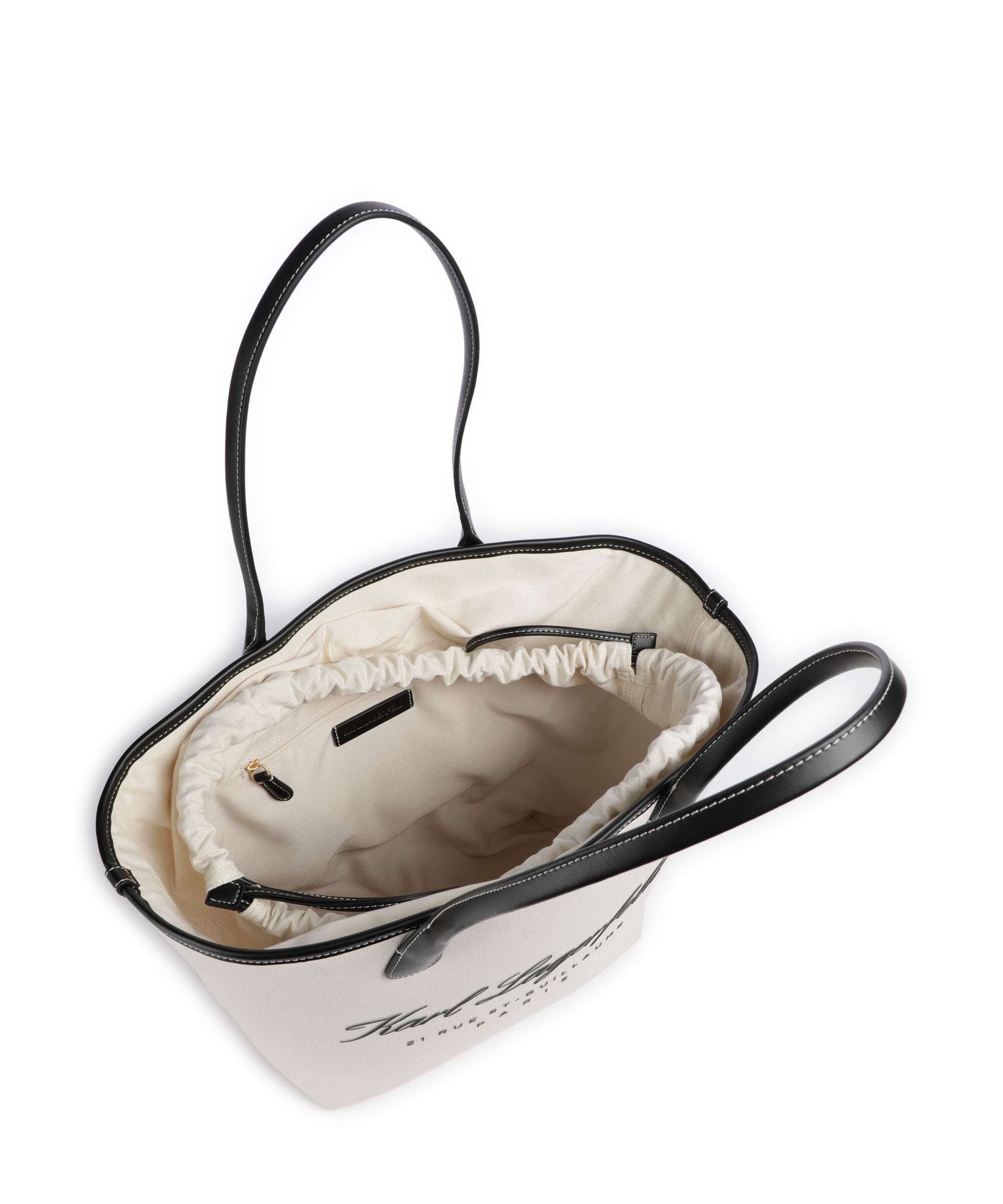 Karl Lagerfeld Hotel Karl Medium Tote bag natural/black