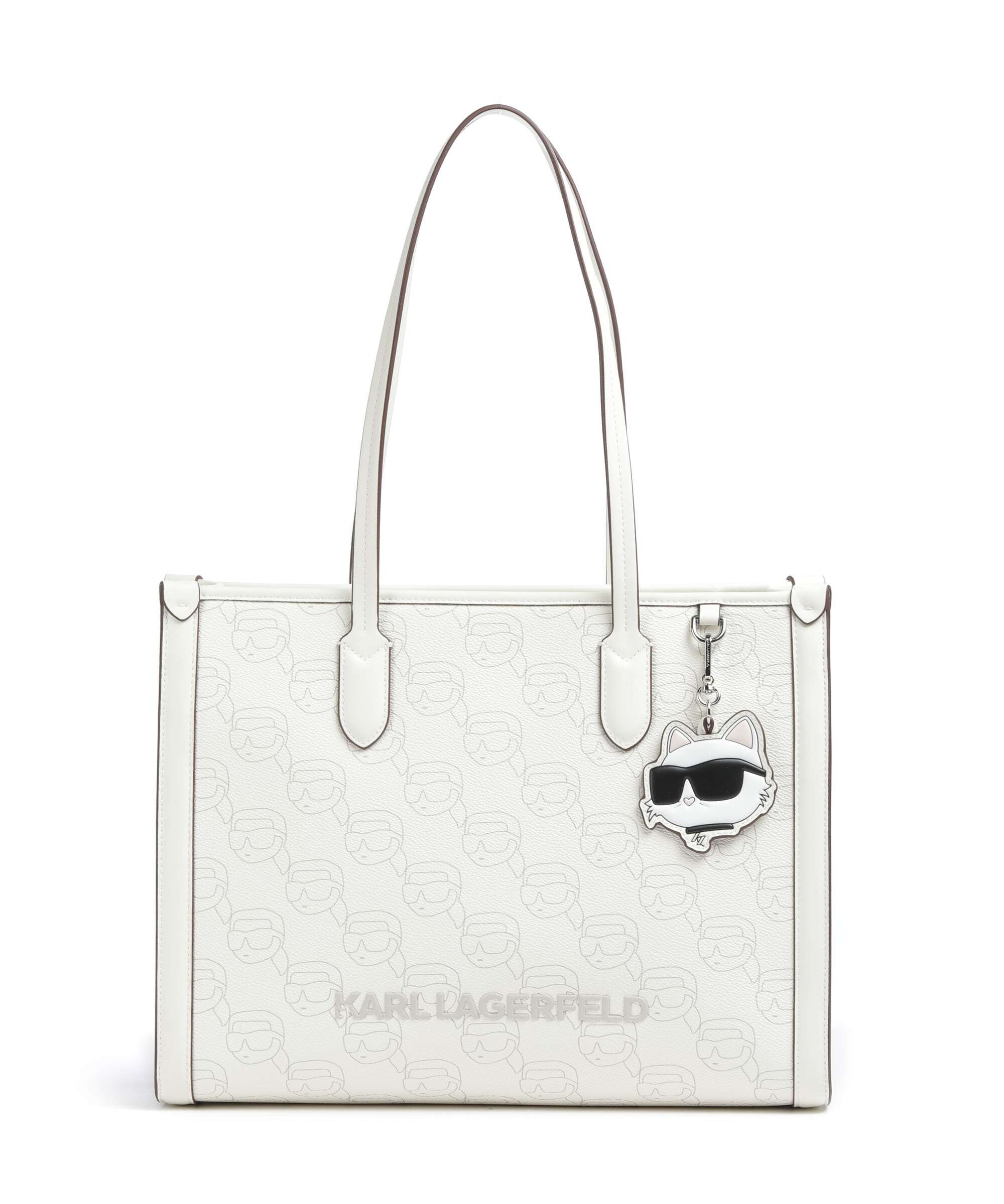 Karl Lagerfeld K/Ikonik Mono Tote bag offwhite