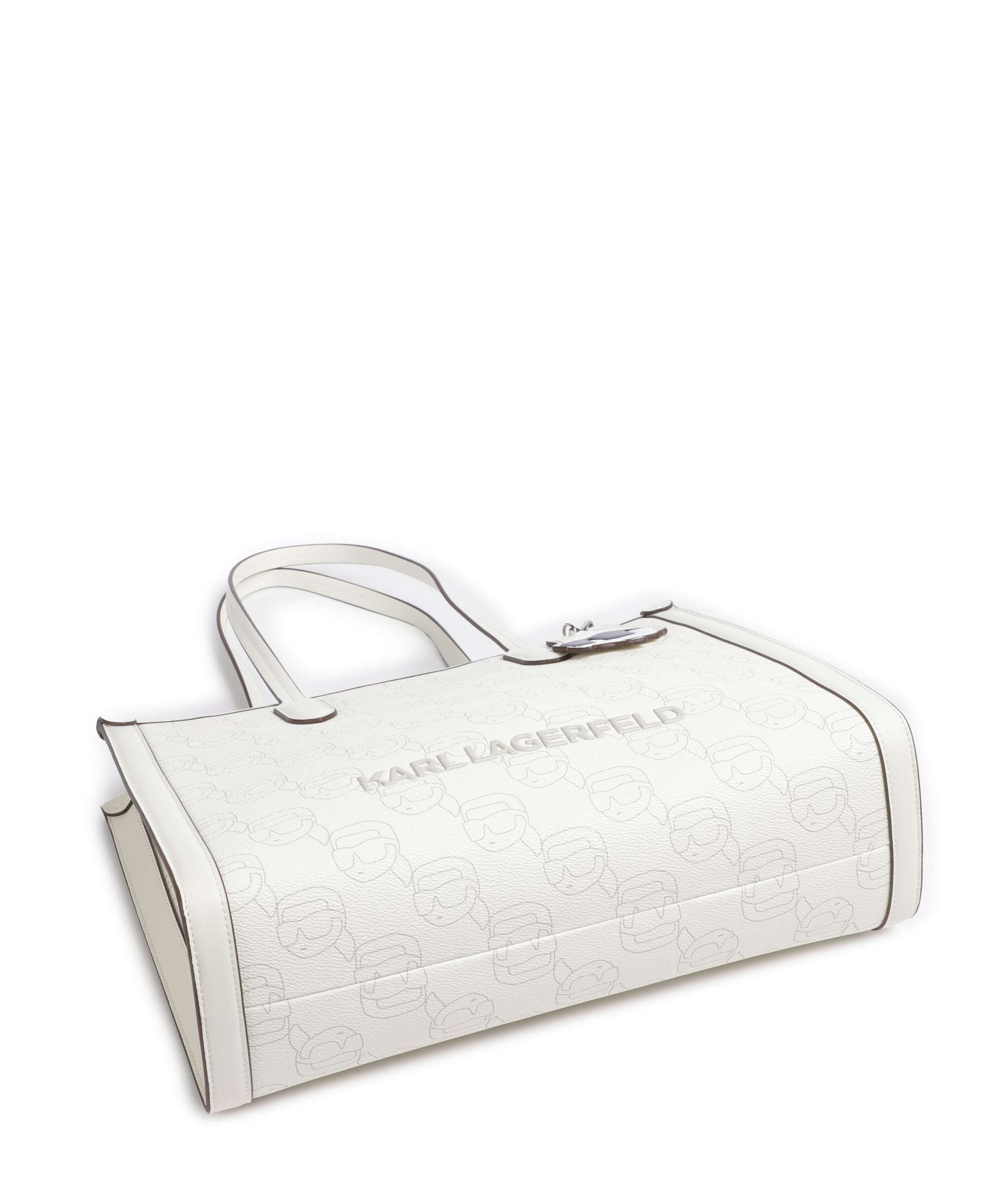 Karl Lagerfeld K/Ikonik Mono Tote bag offwhite