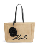 Karl Lagerfeld K/Signature bolsa shopper natural