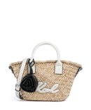 Karl Lagerfeld K/Signature Small Bolsa natural/cementhe