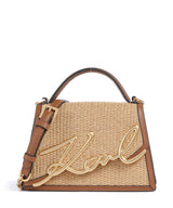 Karl Lagerfeld K/Signature 2.0 Bolsa tiracolo natural/tan