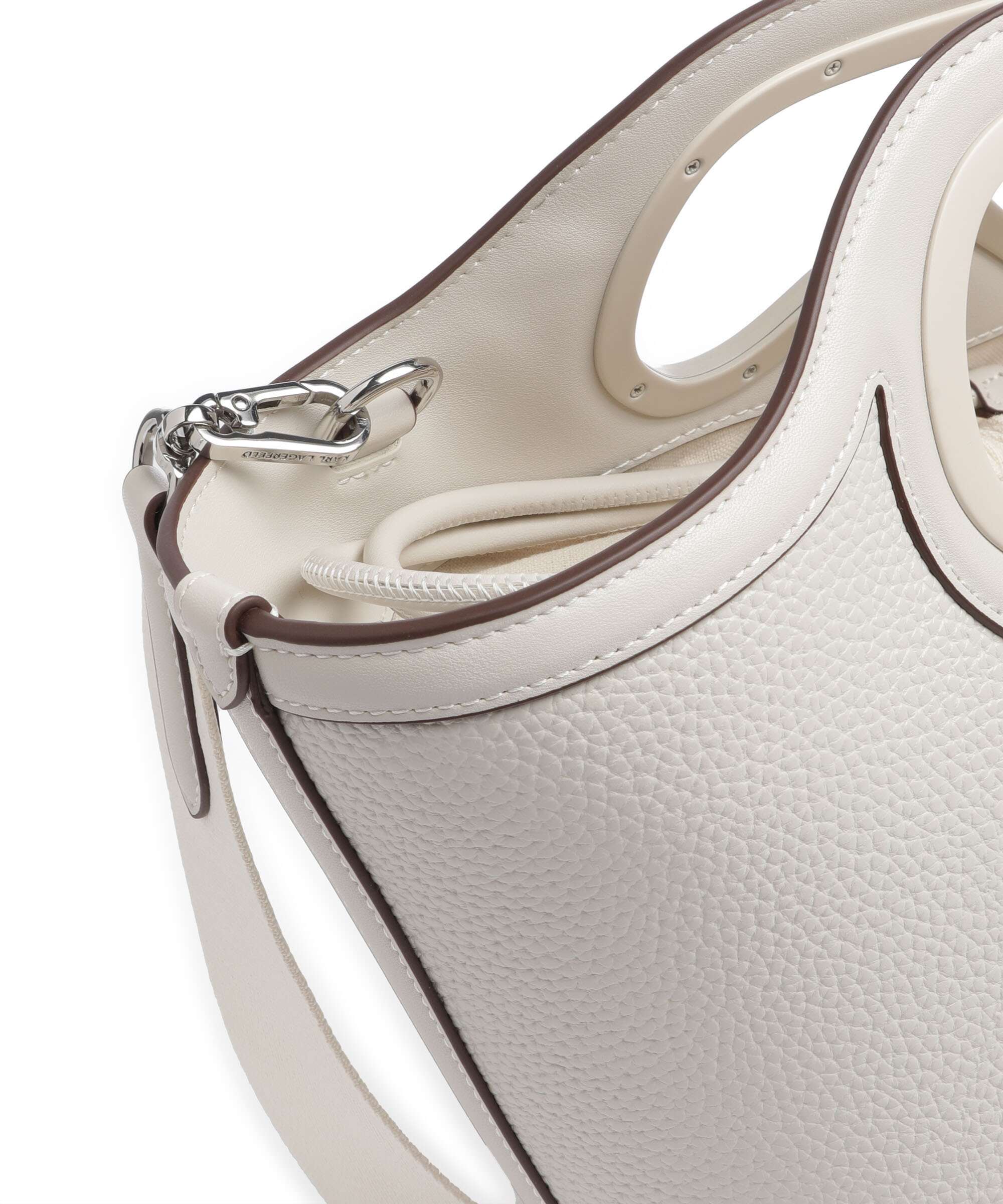 Karl Lagerfeld K/Aviator Handbag cement