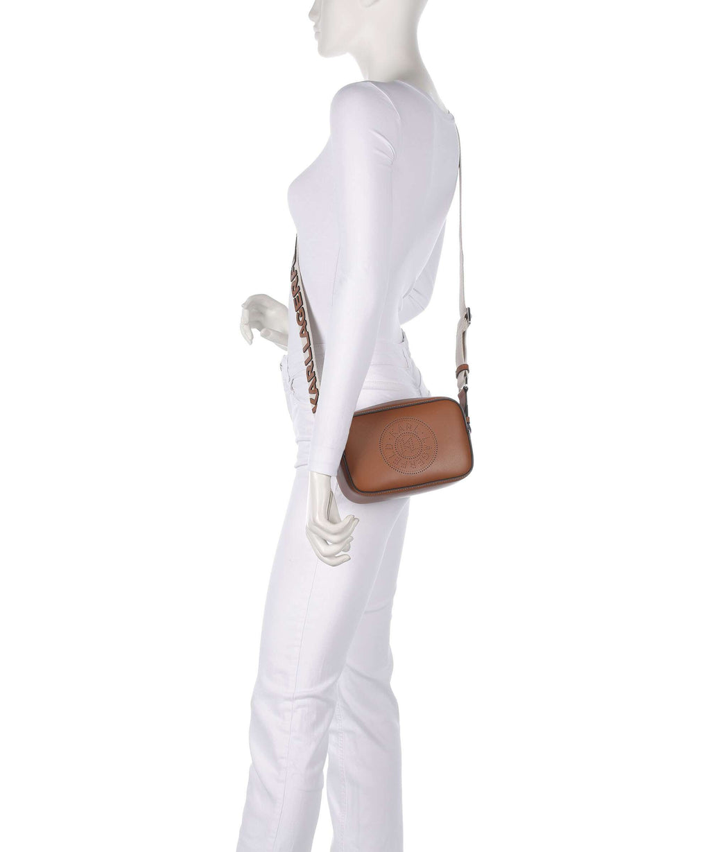Karl Lagerfeld K/Circle Crossbody bag dark tan