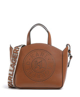 Karl Lagerfeld K/Circle Small Bolsa dark tan