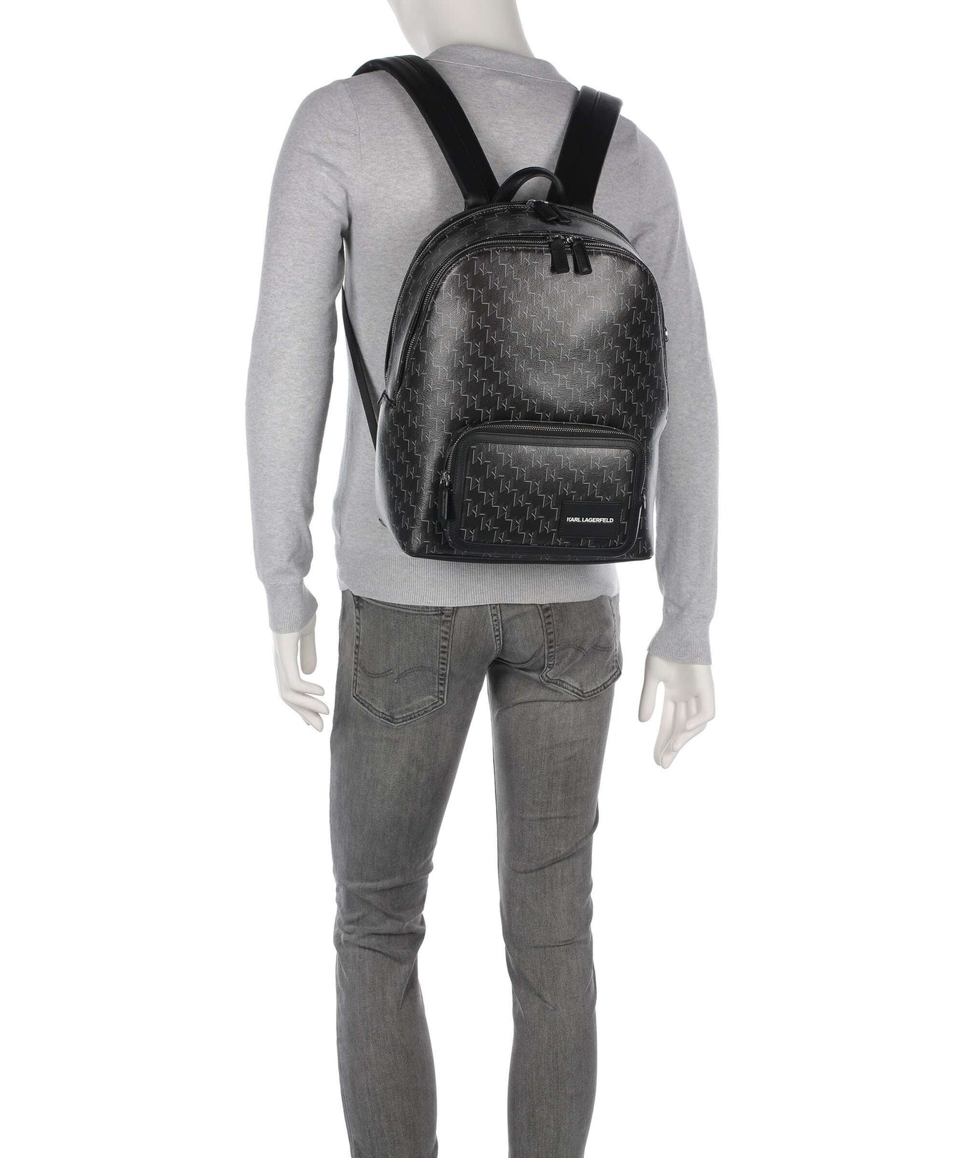 Karl Lagerfeld K/Voyage Backpack black mono