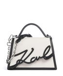 Karl Lagerfeld K/Signature 2.0 Bolsa white/black