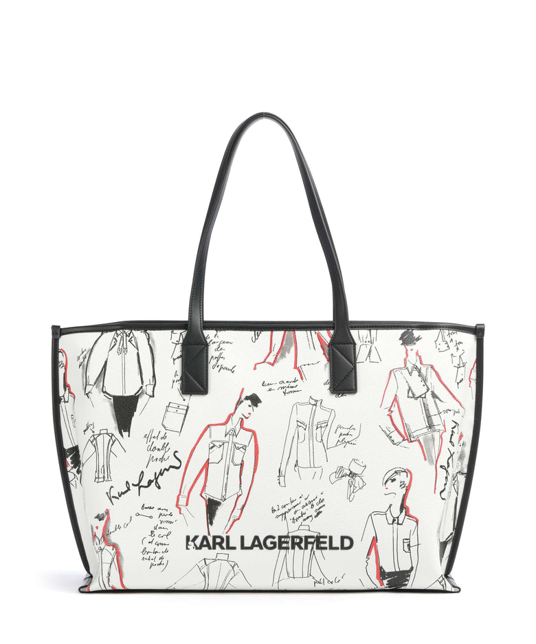 Karl Lagerfeld K/Karl Tote bag offwhite