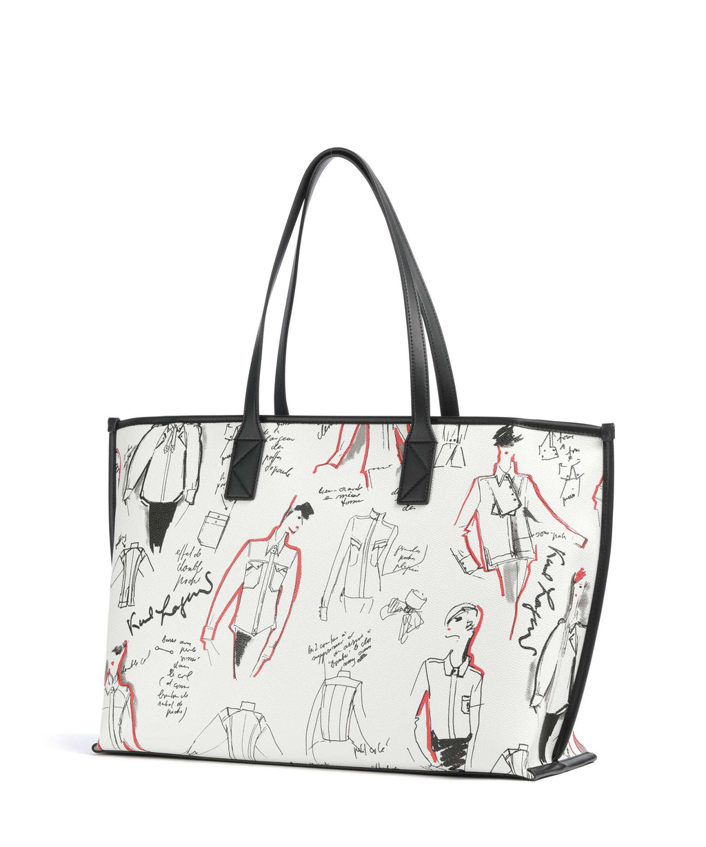 Karl Lagerfeld K/Karl Tote bag offwhite