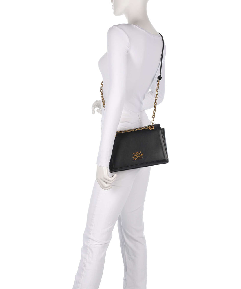 Karl Lagerfeld K/Autograph Shoulder bag black/gold