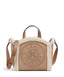 Karl Lagerfeld K/Circle Small Bolsa caramel