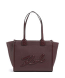 Karl Lagerfeld K/Skuare Medium bolsa shopper windsor/burgundy