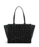 Karl Lagerfeld K/Skuare Medium bolsa shopper boucle/black/white