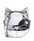 Karl Lagerfeld Ikon Chat Bolsa tiracolo silver