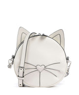 Karl Lagerfeld Ikon Chat Bolsa tiracolo off white