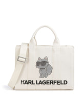 Karl Lagerfeld Ikon Choupette Medium Bolsa natural